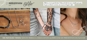 Bracelet Infini (Prévention du suicide 2024)