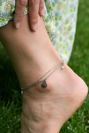 Chaîne de cheville Boho