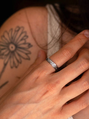 Bague féérique argent