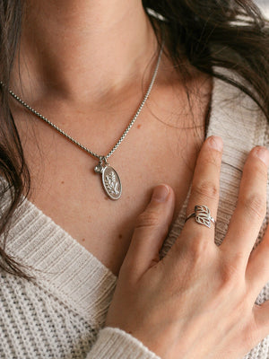 Silver Floralis Ring