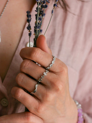 Bague Zéphyr argent