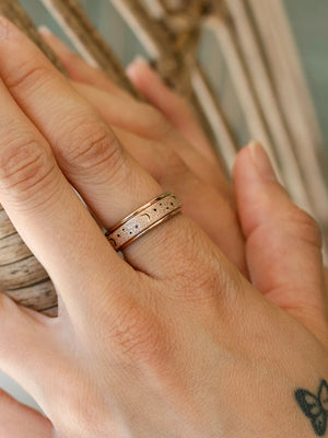 Pink Zen Spinning Ring