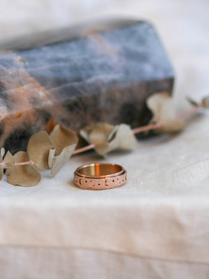 Pink Zen Spinning Ring