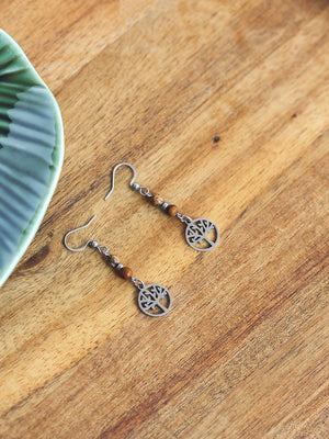 Boucles d'oreilles Bourgeons (Prévention du suicide 2025)