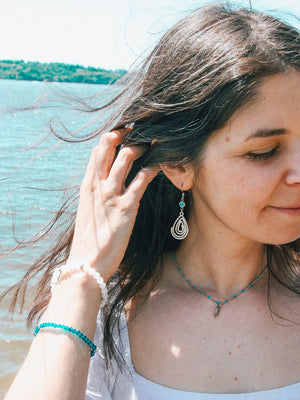 Collier Marina argent