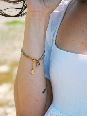 Bracelet Escale doré