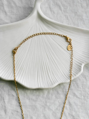 Chaîne de rallonge doré