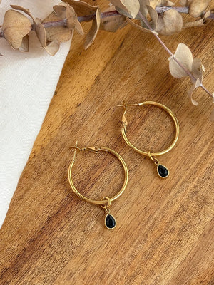 Clous d'oreilles Epure doré