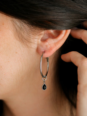 Clous d'oreilles Epure argent