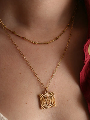 Collier Anaconda doré