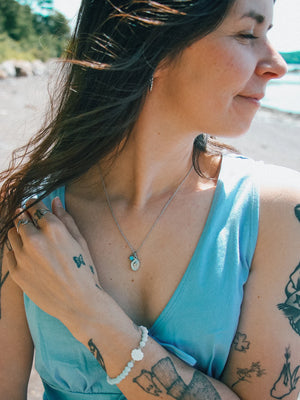 Collier Corfou argent