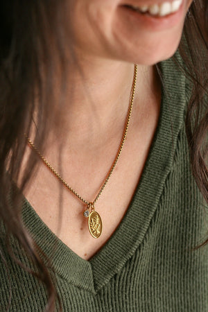 Collier Floribelle doré