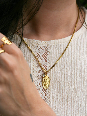 Collier Floribelle doré