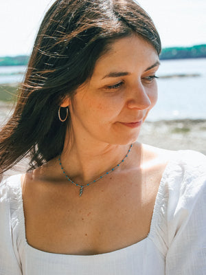 Collier Marina argent