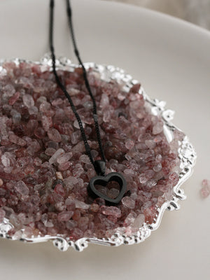 Collier Stolen Heart noir