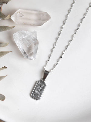 Collier Tarot argent