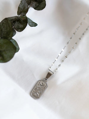 Collier Tarot argent