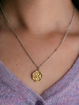 Collier Freesia doré