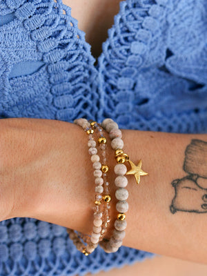 Bracelet Marée doré