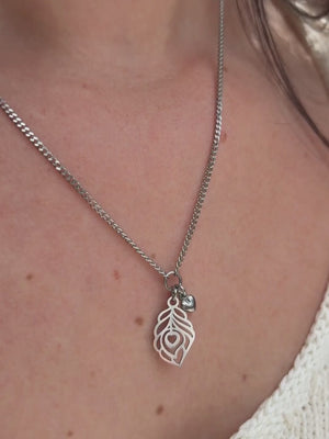 Collier Plume (Prévention du suicide 2020)