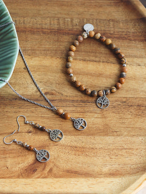 Boucles d'oreilles Bourgeons (Prévention du suicide 2025)