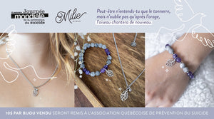 Bracelet Légèreté (Prévention du suicide 2020)