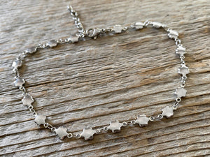 Chaîne de cheville Fleur