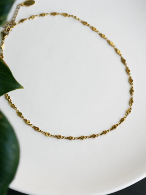 Collier choker Wonder doré