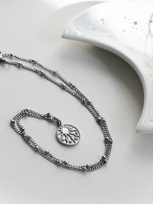 Collier Solar argent