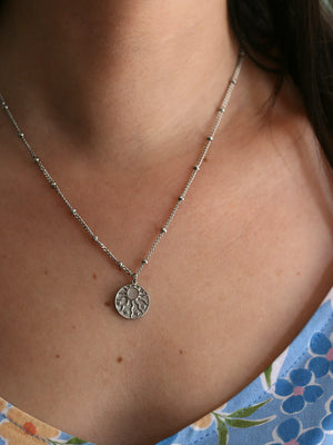 Collier Solar argent