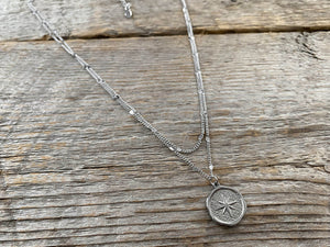 Collier Wild & Free argent