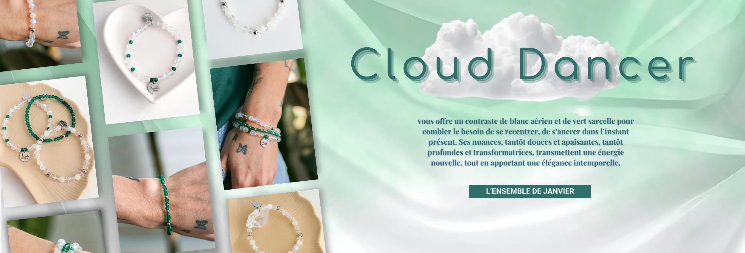 Ensemble janvier 2026 - Cloud Dancer
