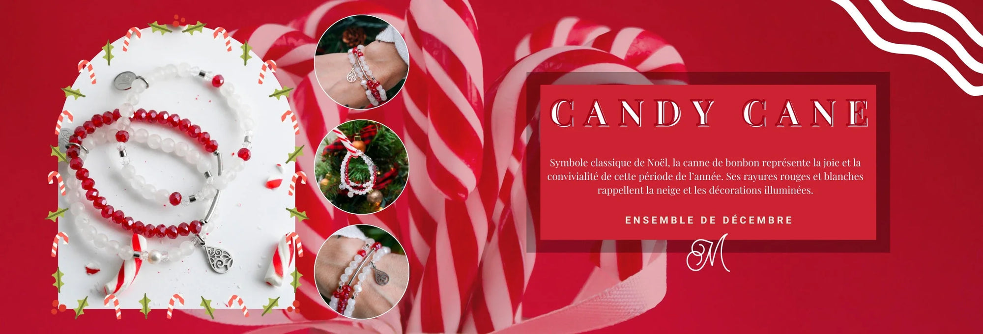 Ensemble Candy Cane - Milie Bijoux