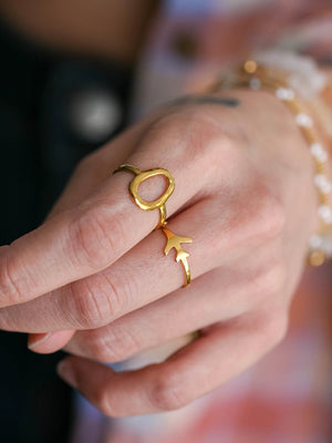 Bague Toulouse doré