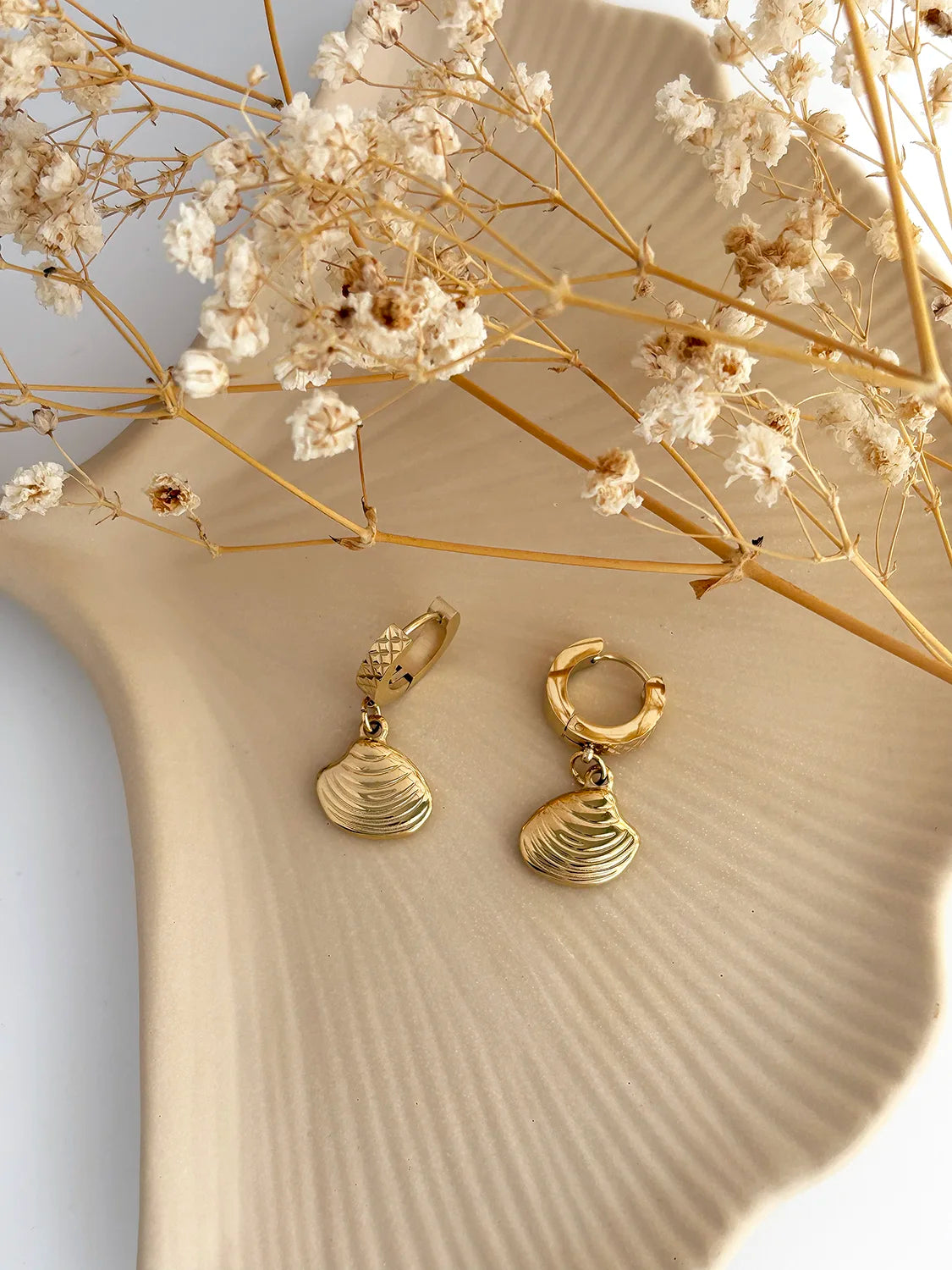 Boucles d'oreilles Shell