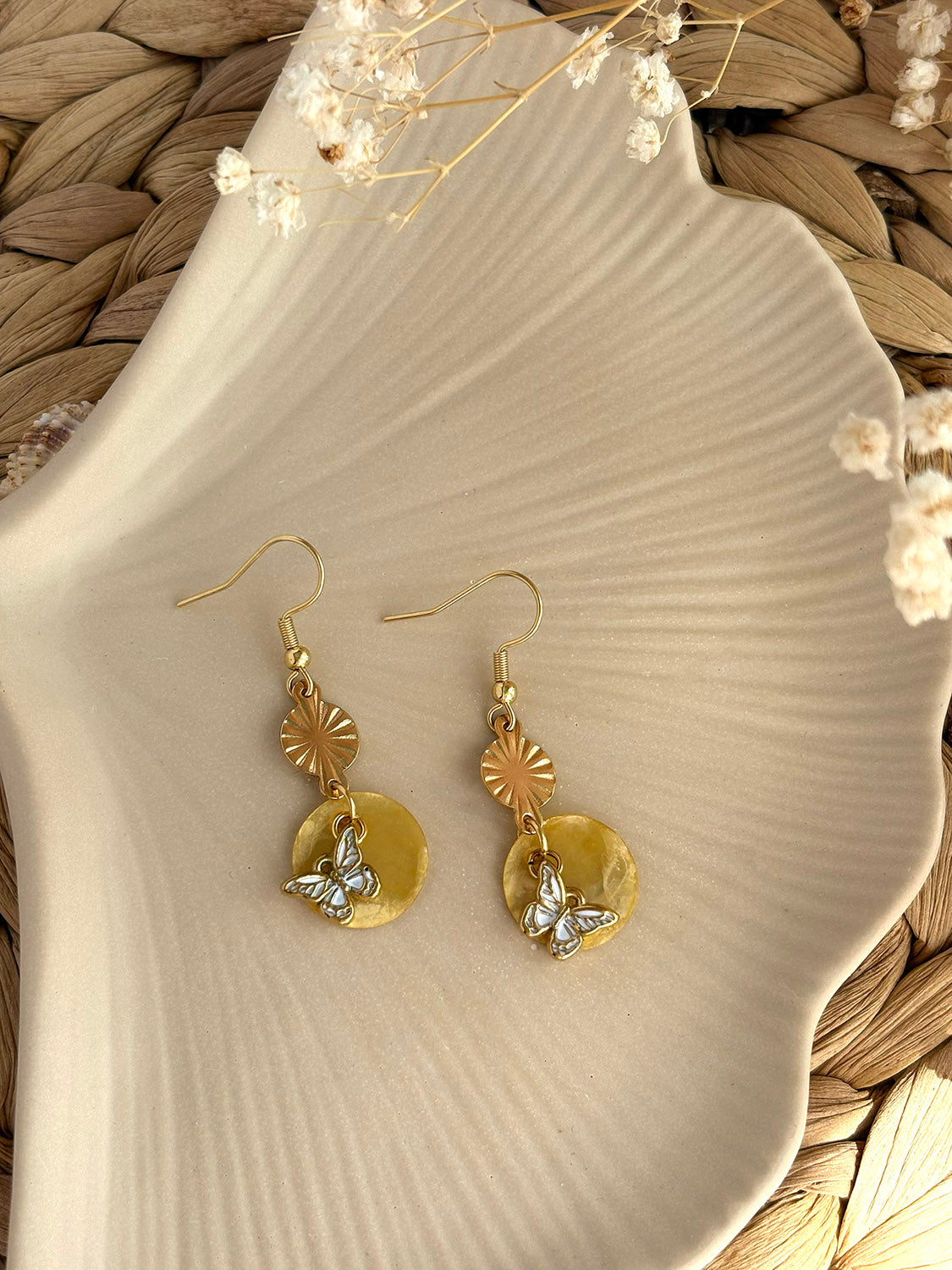Boucles d'oreilles Soléane (UNIQUE)
