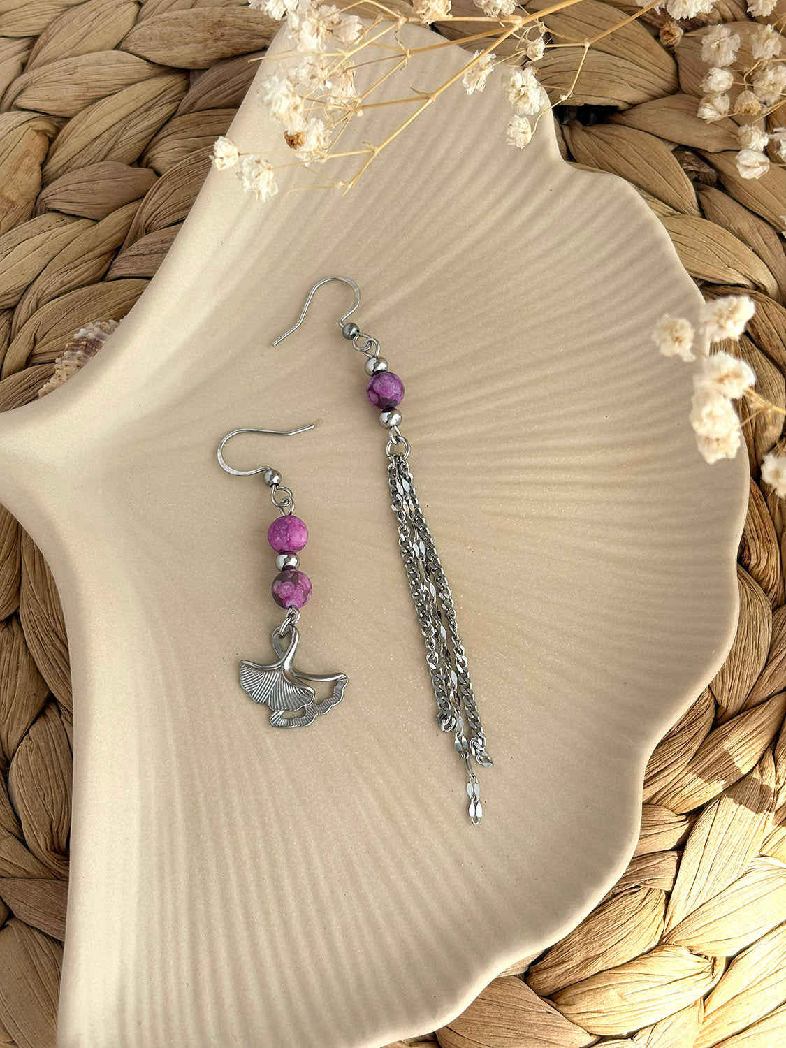 Boucles d'oreilles Aurella (UNIQUE)