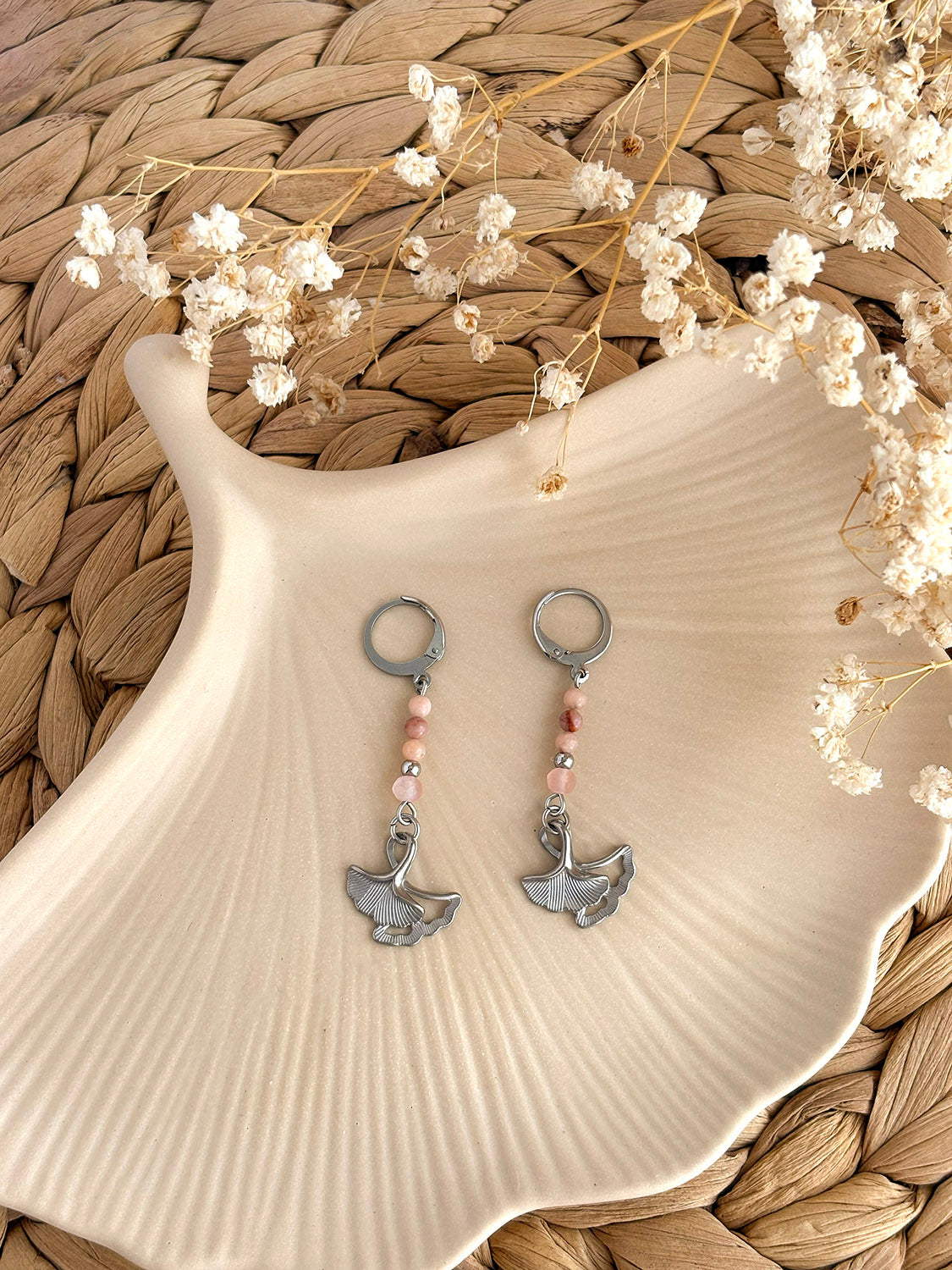 Boucles d'oreilles Gingkelle (UNIQUE)