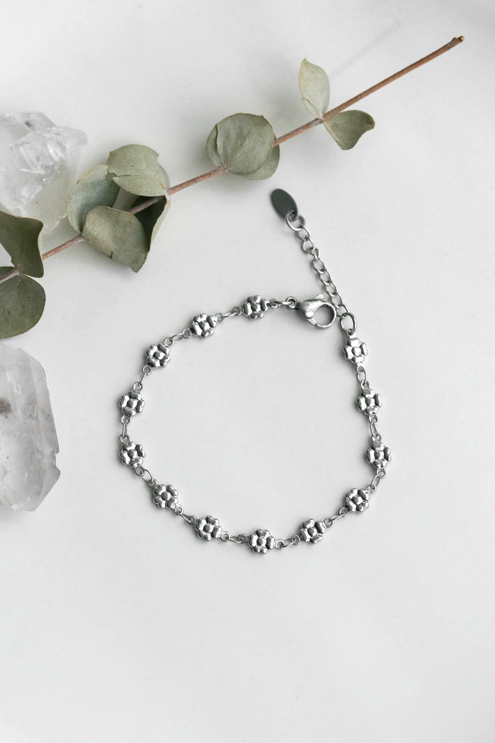 Silver Jonquille bracelet