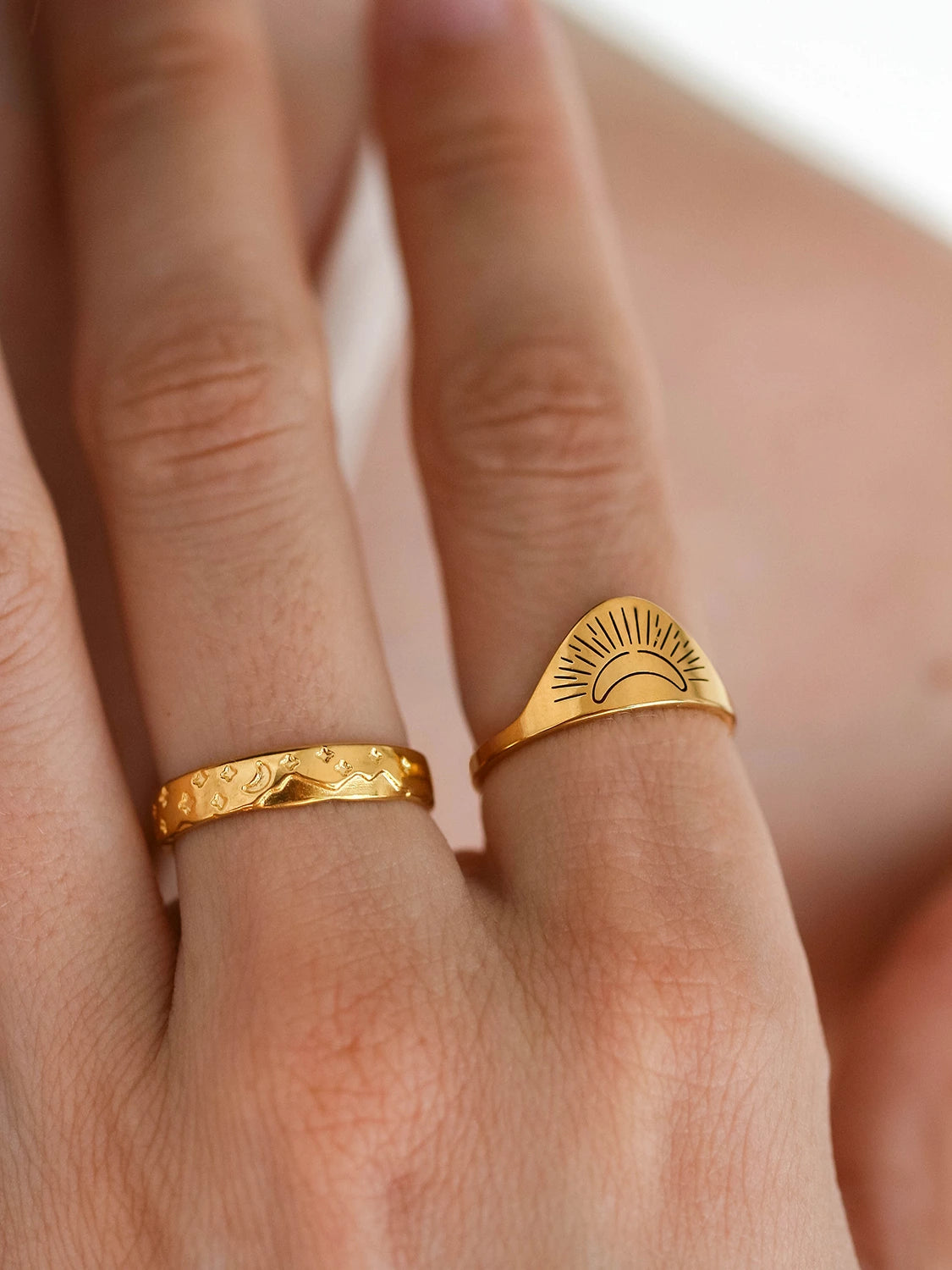 Bague Lyna doré