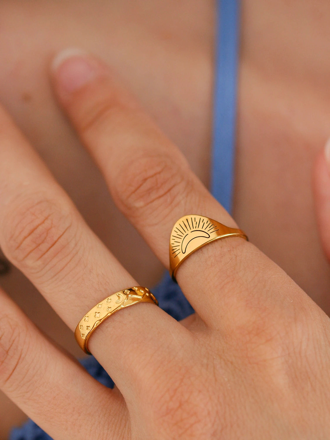 Bague Vida doré