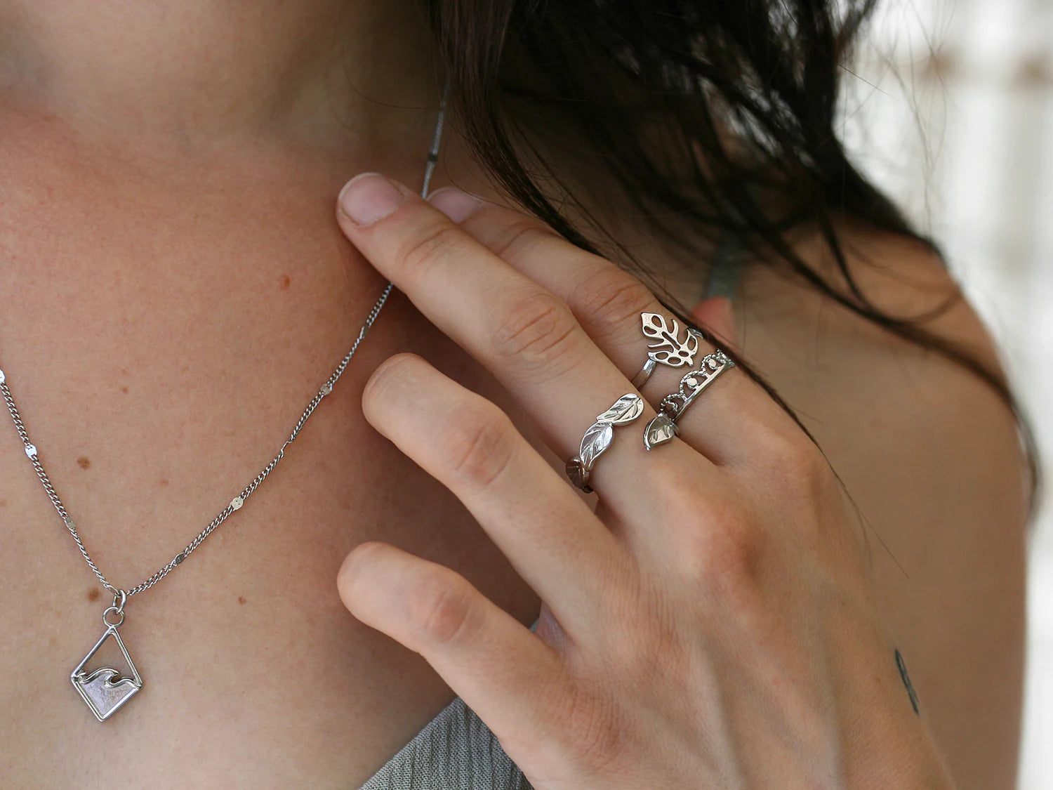 Bague Queen argent
