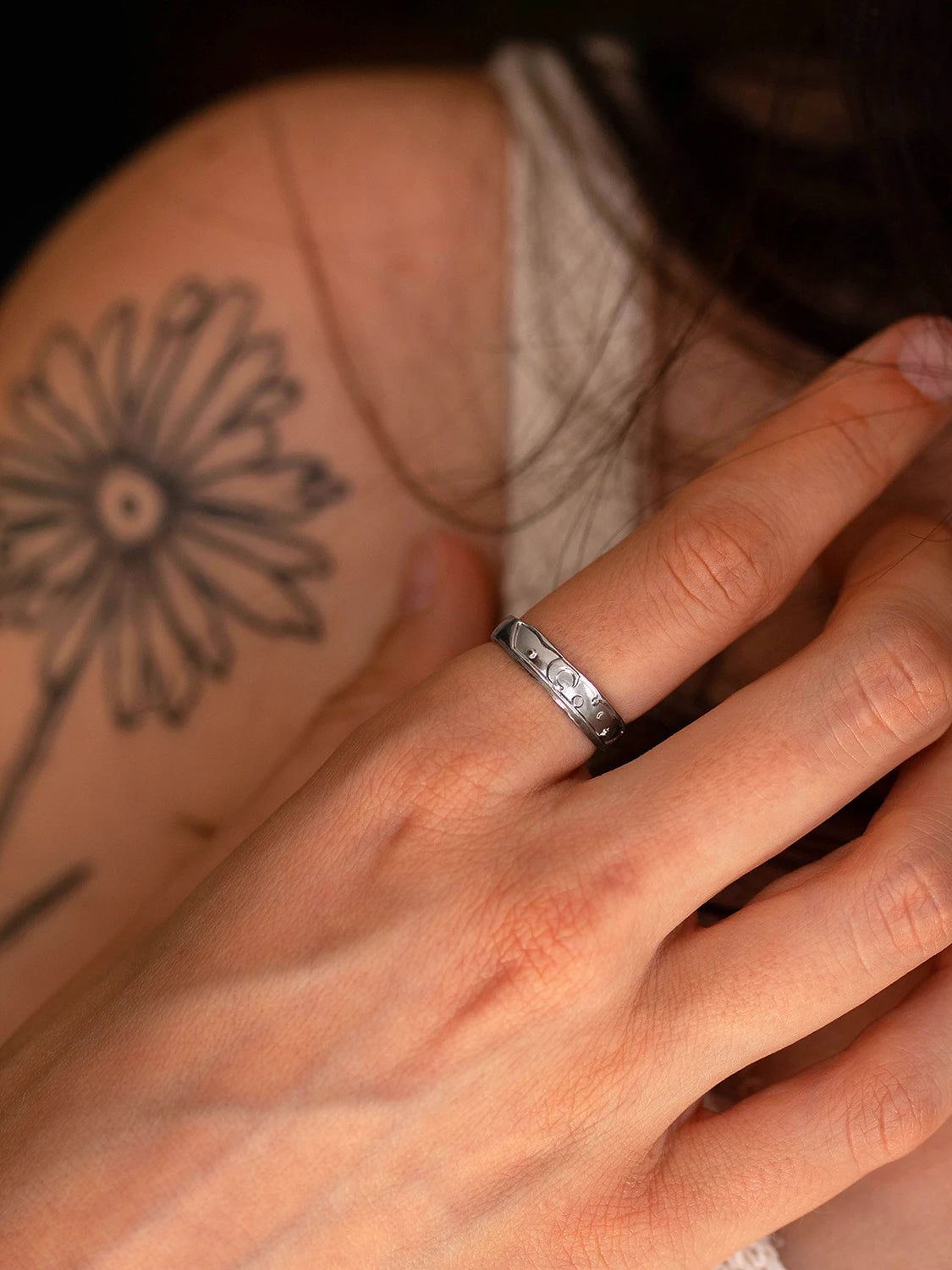 Bague féérique argent