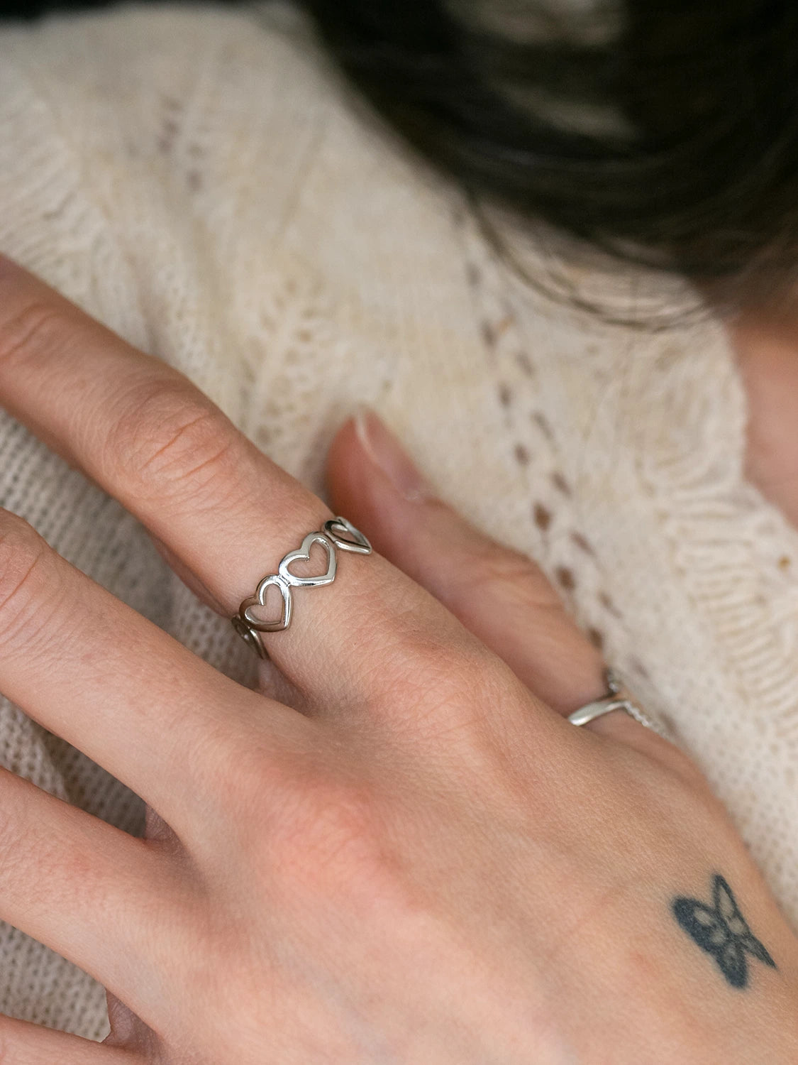 Chérie Silver Ring