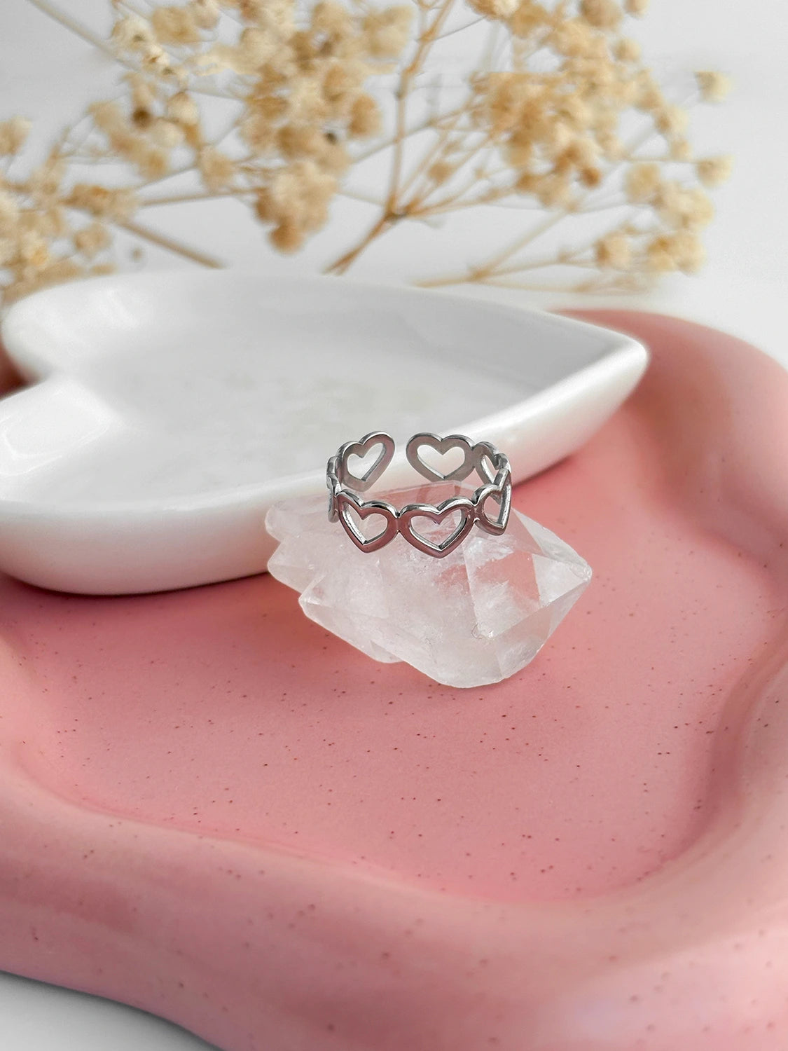 Chérie Silver Ring