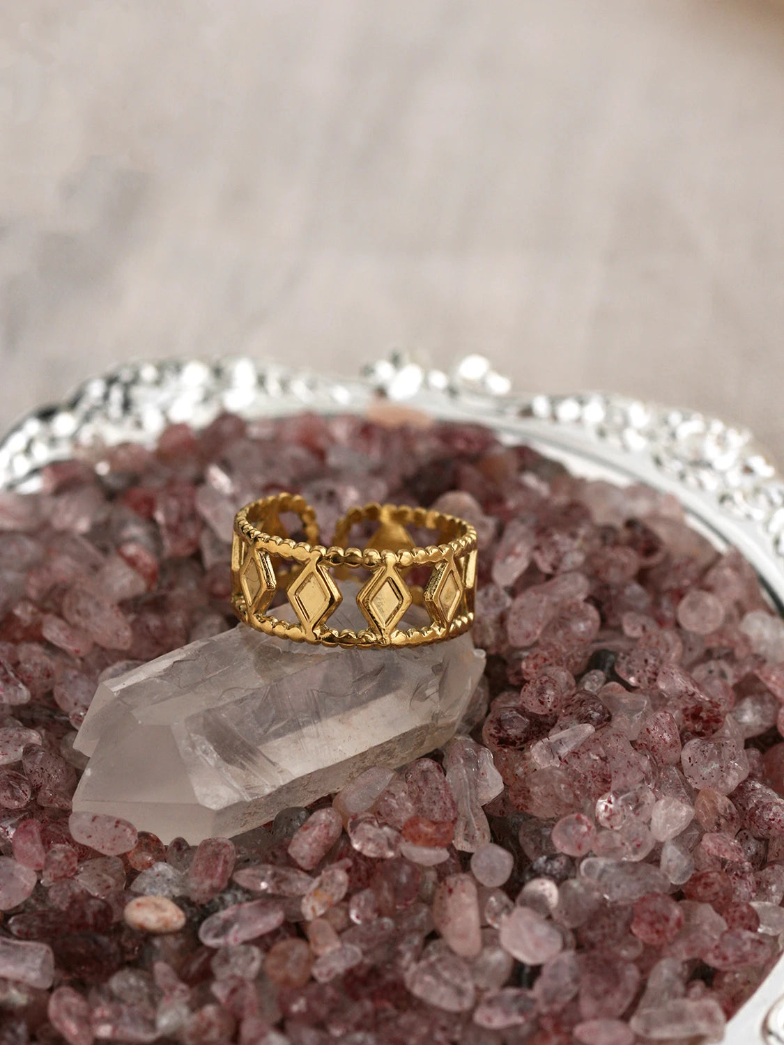 Gold Diamonds ring