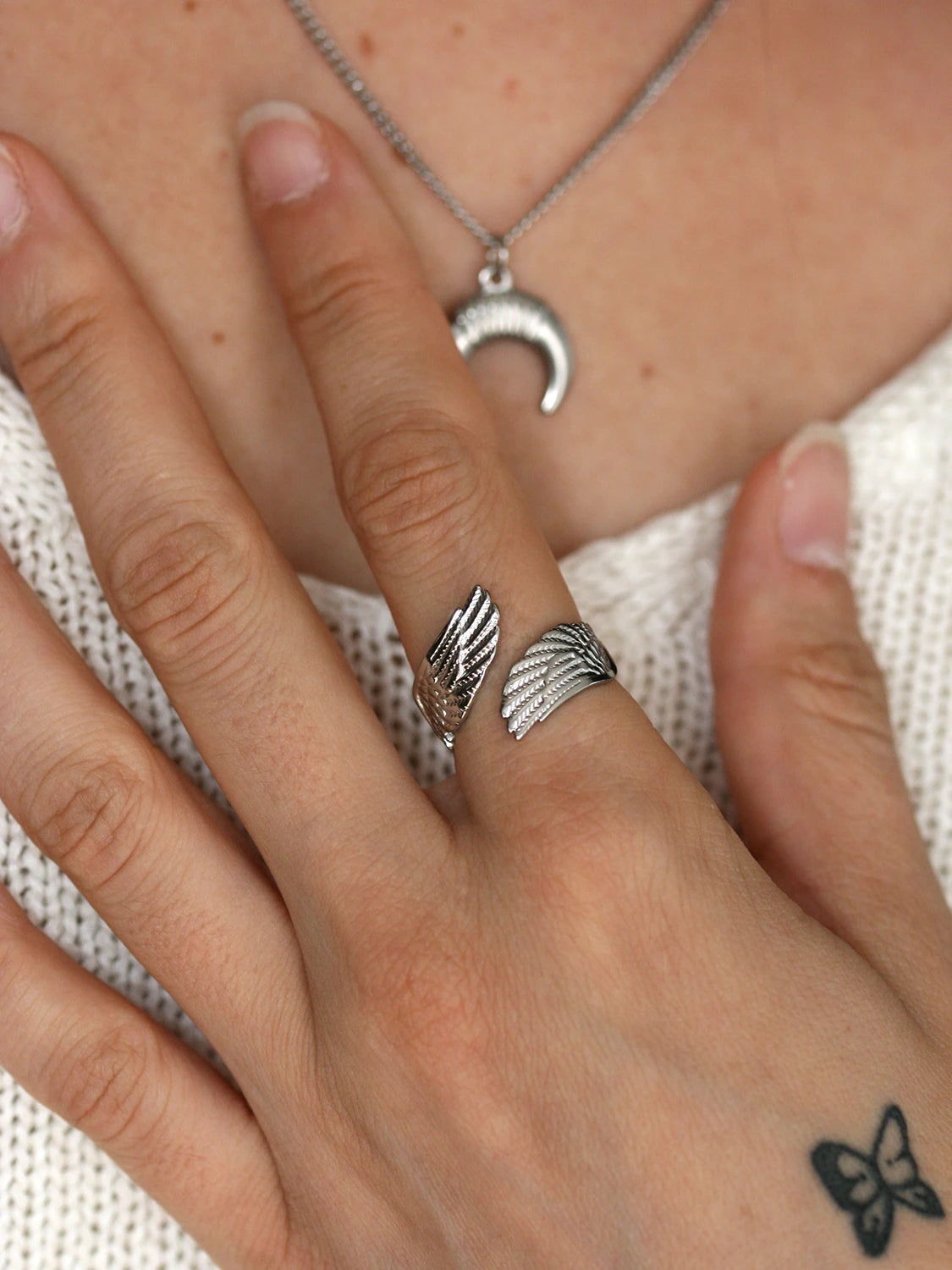 Silver Fly ring