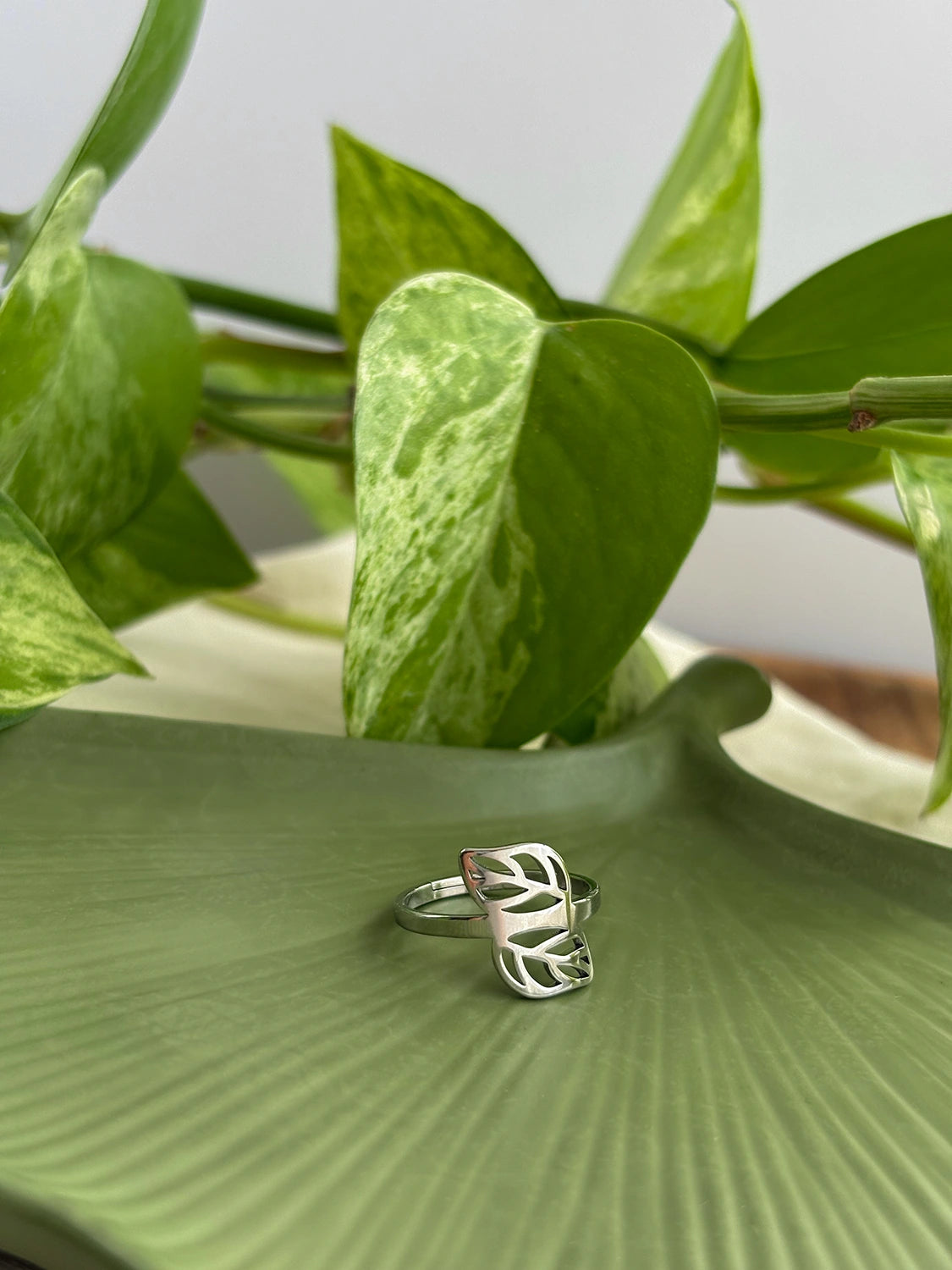 Silver Floralis Ring