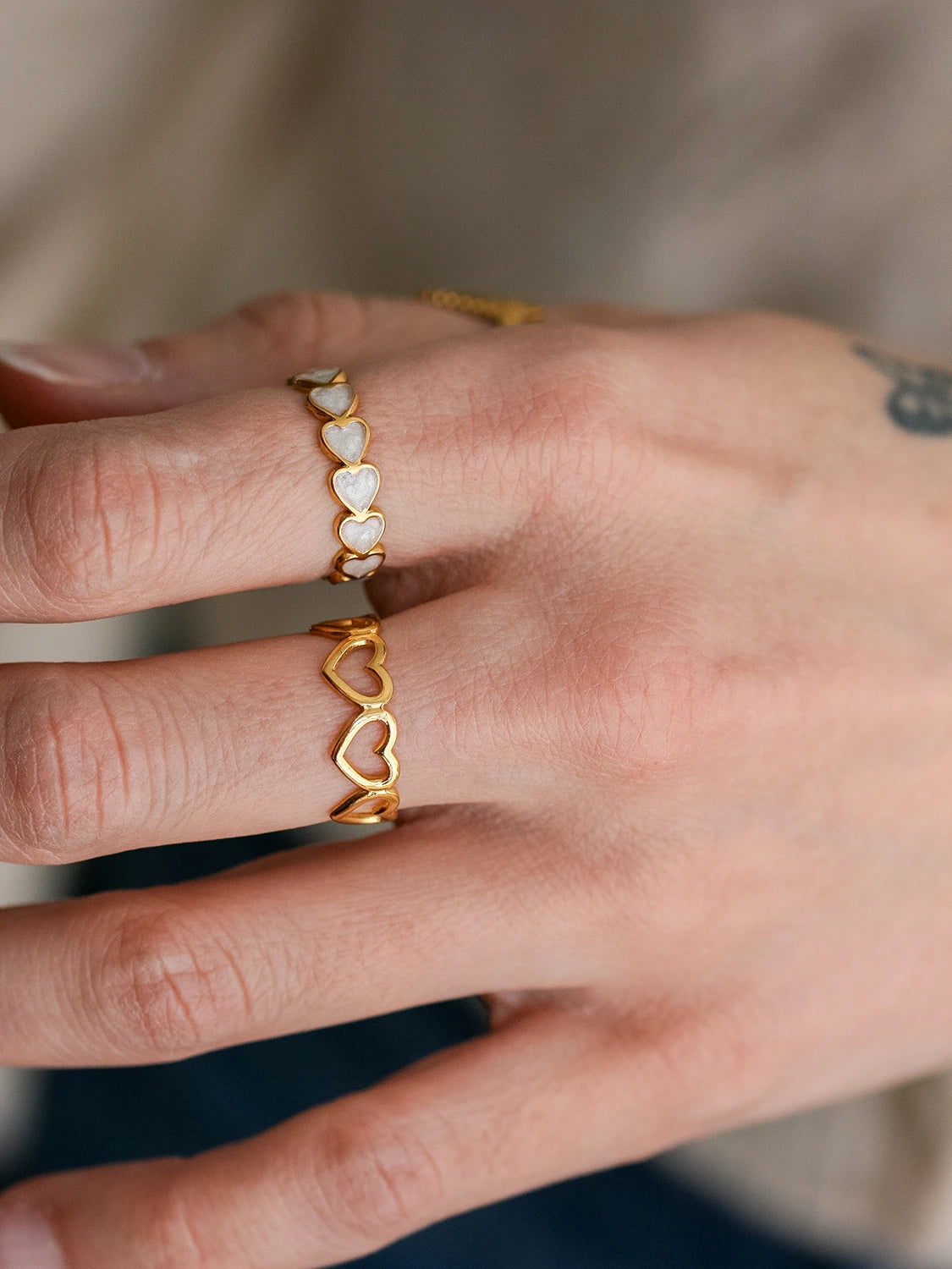 Bague Chérie doré