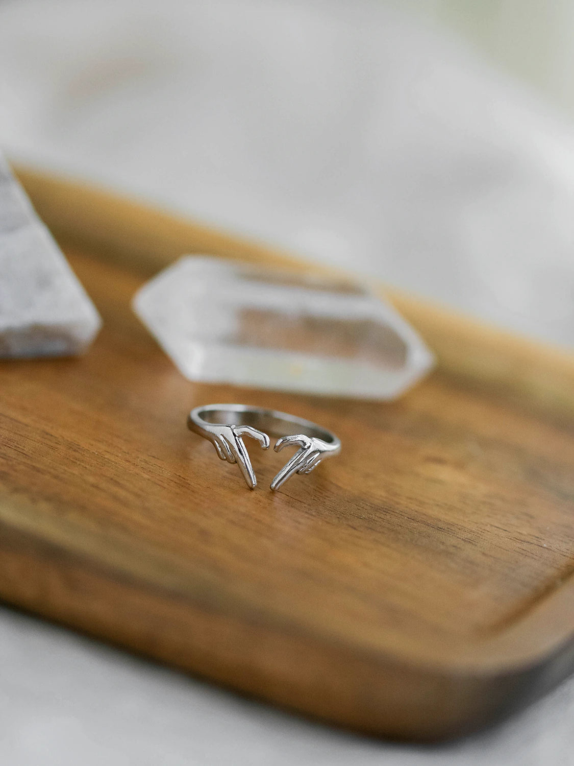 Bague SHE IS Love argent